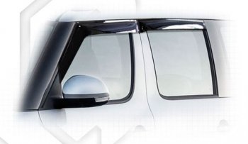 Дефлектора окон CA-Plastiс Skoda Yeti (2009-2013) (Classic полупрозрачный)