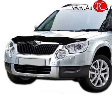 4 599 р. Дефлектор капота NovLine Skoda Yeti (2009-2013)  с доставкой в г. Керчь
