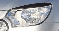1 249 р. Реснички на фары CT Skoda Yeti (2009-2013) (Неокрашенные)  с доставкой в г. Керчь. Увеличить фотографию 3