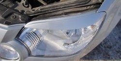 1 149 р. Реснички Sport v2 на фары Skoda Yeti (2009-2013) (Неокрашенные)  с доставкой в г. Керчь. Увеличить фотографию 2
