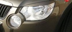 1 149 р. Реснички Sport v2 на фары Skoda Yeti (2009-2013) (Неокрашенные)  с доставкой в г. Керчь. Увеличить фотографию 3