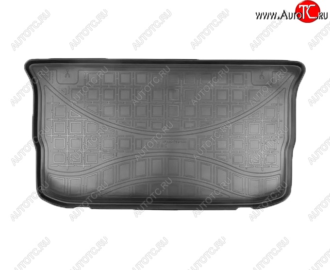 1 489 р. Коврик в багажник Norplast  Smart Forfour  W453 (2014-2020) 5 дв. (Черный)  с доставкой в г. Керчь