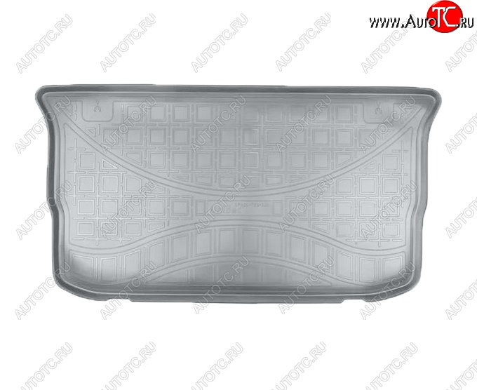 1 849 р. Коврик в багажник Norplast  Smart Forfour  W453 (2014-2020) 5 дв. (Серый)  с доставкой в г. Керчь
