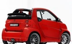 23 049 р. Накладки на колёсные арки Brabus Ultimate Smart Fortwo С453 2 хэтчбэк 3 дв. (2007-2014) (Неокрашенные)  с доставкой в г. Керчь. Увеличить фотографию 4