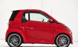23 049 р. Накладки на колёсные арки Brabus Ultimate Smart Fortwo С453 2 хэтчбэк 3 дв. (2007-2014) (Неокрашенные)  с доставкой в г. Керчь. Увеличить фотографию 8