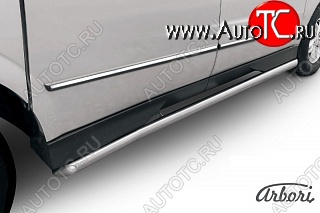 12 059 р. Защита порогов Arbori SSANGYONG Actyon Sport (2012-2025)  с доставкой в г. Керчь