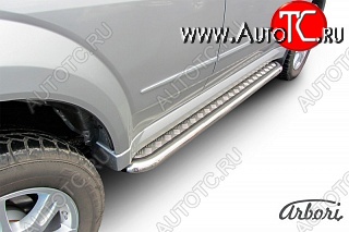 13 769 р. Защита штатных порогов с листом Arbori SSANGYONG Actyon Sport (2012-2025)  с доставкой в г. Керчь