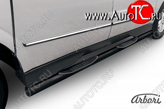 7 379 р. Защита порогов Arbori SSANGYONG Actyon Sport (2012-2025)  с доставкой в г. Керчь