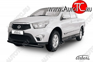 6 659 р. Обвес переднего бампера Arbori SSANGYONG Actyon Sport (2012-2025)  с доставкой в г. Керчь