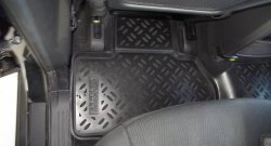 2 399 р. Коврики в салон Aileron 4 шт. (полиуретан) SSANGYONG Actyon Sport (2012-2025)  с доставкой в г. Керчь. Увеличить фотографию 3