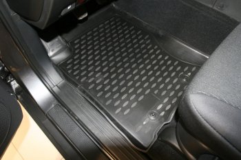 2 799 р. Коврики в салон Element 4 шт. (полиуретан) SSANGYONG Actyon Sport (2012-2025)  с доставкой в г. Керчь. Увеличить фотографию 3