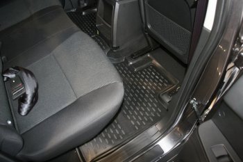 2 799 р. Коврики в салон Element 4 шт. (полиуретан) SSANGYONG Actyon Sport (2012-2025)  с доставкой в г. Керчь. Увеличить фотографию 4