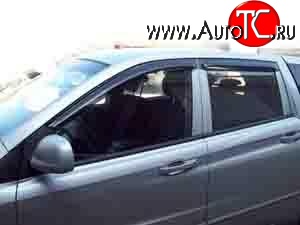 746 р. Дефлекторы окон (ветровики) Novline 4 шт SSANGYONG Actyon 1 (2006-2010)  с доставкой в г. Керчь