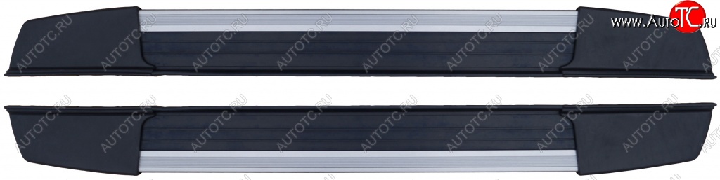 13 299 р. Алюминиевые порожки для ног Элеганс SSANGYONG Actyon 1 (2006-2010)  с доставкой в г. Керчь