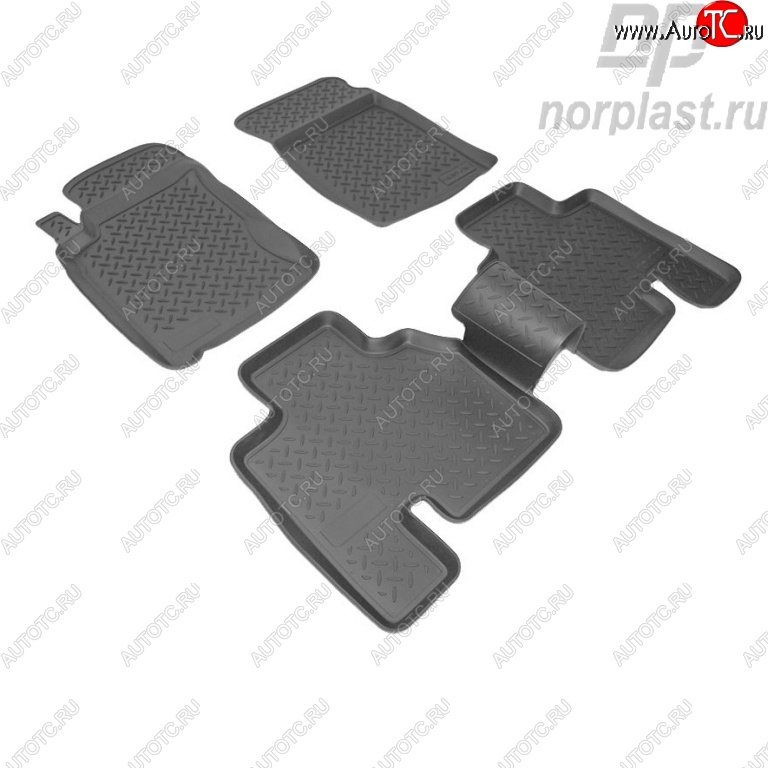 2 869 р. Комплект ковриков в салон Norplast  SSANGYONG Actyon  1 (2006-2010)  с доставкой в г. Керчь