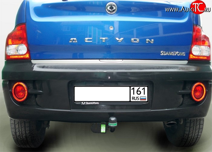 7 199 р. Фаркоп Лидер Плюс SSANGYONG Actyon 1 (2006-2010) (Без электропакета)  с доставкой в г. Керчь