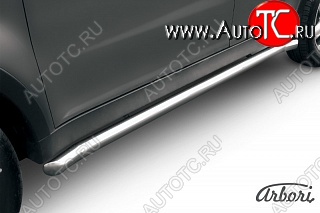 12 869 р. Защита порогов Arbori SSANGYONG Actyon дорестайлинг (2010-2013)  с доставкой в г. Керчь