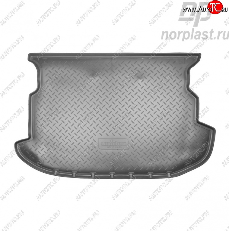 1 569 р. Коврик в багажник Norplast Unidec  SSANGYONG Actyon (2010-2021) дорестайлинг, рестайлинг (Цвет: черный)  с доставкой в г. Керчь