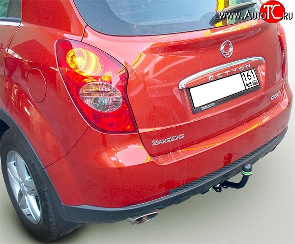 141 999 р. Фаркоп Лидер Плюс SSANGYONG Actyon дорестайлинг (2010-2013) (Без электропакета)  с доставкой в г. Керчь