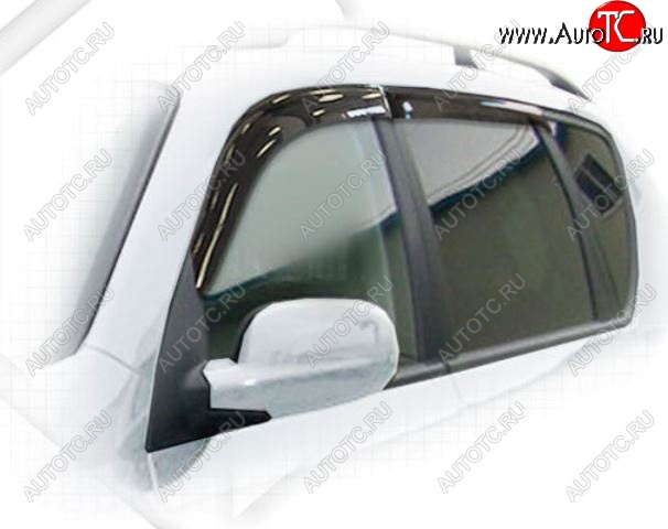 1 999 р. Дефлектора окон CA-Plastic  SSANGYONG Rexton  Y290 (2012-2017) (Classic полупрозрачный, Без хром.молдинга)  с доставкой в г. Керчь