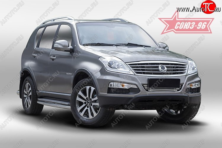 4 679 р. Декоративный элемент воздухозаборника Souz-96 (d16) SSANGYONG Rexton Y290 (2012-2017)  с доставкой в г. Керчь