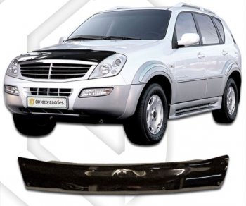 Дефлектор капота CA-Plastic SSANGYONG Rexton Y200 (2001-2006)