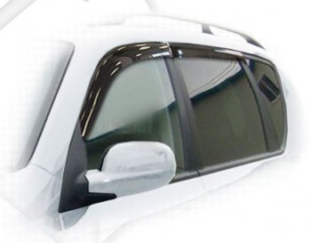 Дефлектора окон CA-Plastiс SSANGYONG Rexton Y250 (2006-2012) (Classic полупрозрачный, Без хром.молдинга)