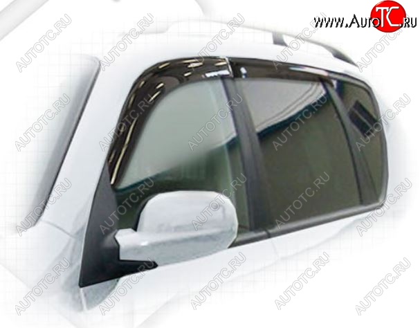 1 999 р. Дефлектора окон CA-Plastiс SSANGYONG Rexton Y250 (2006-2012) (Classic полупрозрачный, Без хром.молдинга)  с доставкой в г. Керчь