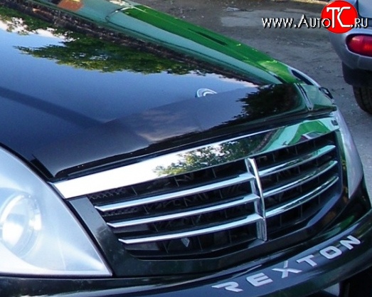 1 979 р. Дефлектор капота NovLine SSANGYONG Rexton Y200 (2001-2006)  с доставкой в г. Керчь