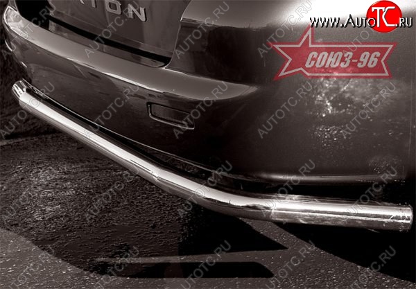 7 289 р. Защита заднего бампера Souz-96 (d60) SSANGYONG Rexton Y200 (2001-2006)  с доставкой в г. Керчь