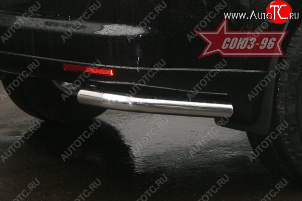 6 839 р. Защита заднего бампера Souz-96 (d60) SSANGYONG Rexton Y250 (2006-2012)  с доставкой в г. Керчь