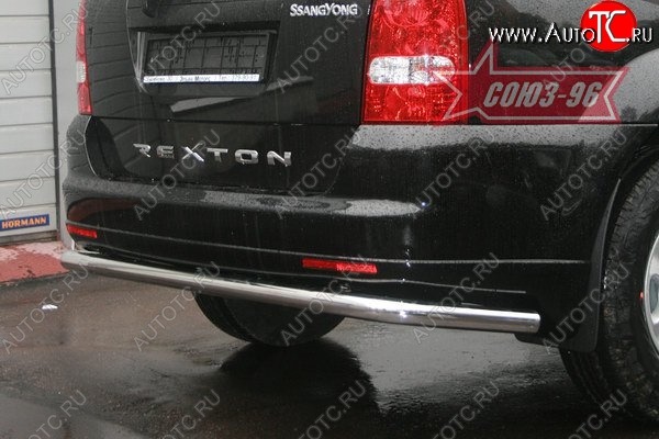9 629 р. Защита заднего бампера Souz-96 (d60) SSANGYONG Rexton Y250 (2006-2012)  с доставкой в г. Керчь