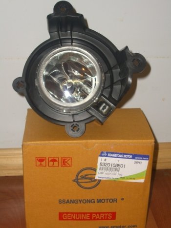 5 749 р. Противотуманная левая фара Оригинал SSANGYONG Rexton Y250 (2006-2012)  с доставкой в г. Керчь. Увеличить фотографию 10