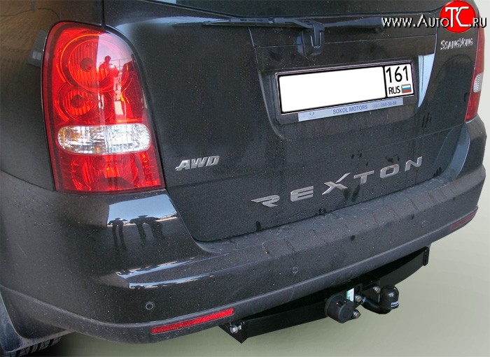 4 999 р. Фаркоп Лидер Плюс SSANGYONG Rexton Y250 (2006-2012) (Без электропакета)  с доставкой в г. Керчь