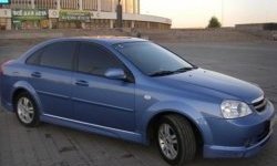 5 949 р. Накладка Street Edition на передний бампер Chevrolet Lacetti седан (2002-2013) (Неокрашенная)  с доставкой в г. Керчь. Увеличить фотографию 2