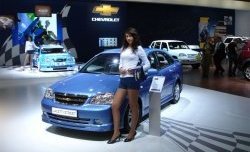 5 949 р. Накладка Street Edition на передний бампер Chevrolet Lacetti седан (2002-2013) (Неокрашенная)  с доставкой в г. Керчь. Увеличить фотографию 3