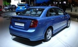 7 899 р. Пороги накладки Street Edition Chevrolet Lacetti универсал (2002-2013) (Неокрашенные)  с доставкой в г. Керчь. Увеличить фотографию 2