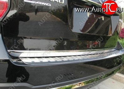 5 949 р. Нижняя накладка на крышку багажника СТ Subaru Forester SJ дорестайлинг (2012-2016)  с доставкой в г. Керчь