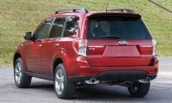 9 199 р. Спойлер CT Subaru Forester SJ рестайлинг (2016-2019) (Неокрашенный)  с доставкой в г. Керчь. Увеличить фотографию 2