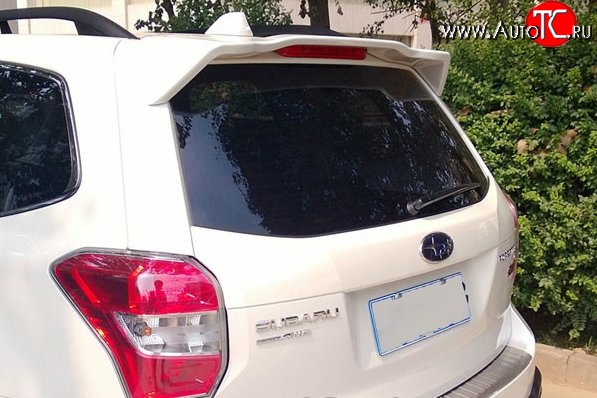2 549 р. Спойлер M-VRS Subaru Forester SJ рестайлинг (2016-2019) (Неокрашенный)  с доставкой в г. Керчь