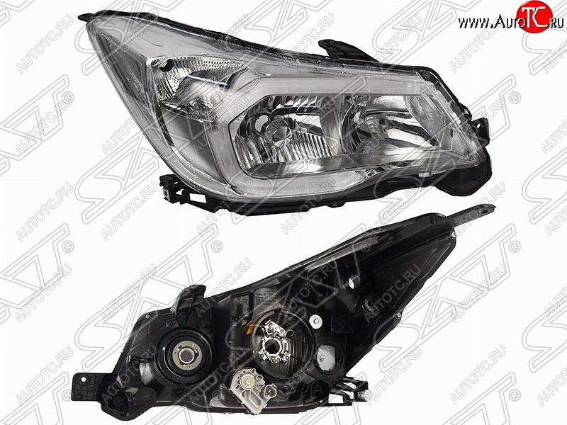 14 999 р. Правая фара передняя SAT (ксенон)  Subaru Forester  SJ (2012-2016) дорестайлинг  с доставкой в г. Керчь