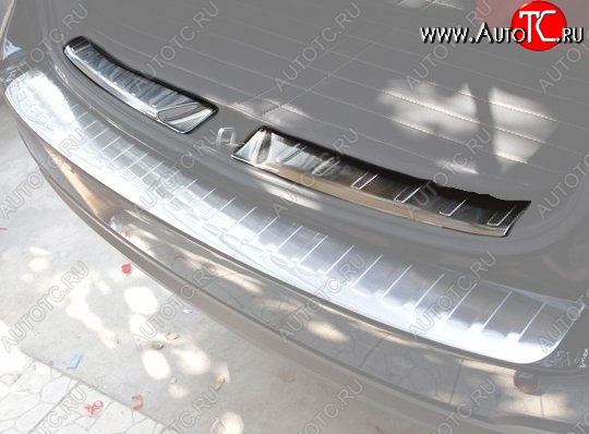9 199 р. Металлический порожек в багажник автомобиля СТ Subaru Forester SJ дорестайлинг (2012-2016)  с доставкой в г. Керчь
