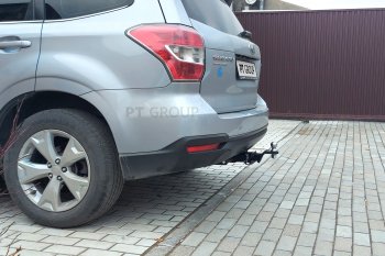15 099 р. Фаркоп Petroil Tuning (съемный квадрат) Subaru Forester SJ дорестайлинг (2012-2016)  с доставкой в г. Керчь. Увеличить фотографию 3