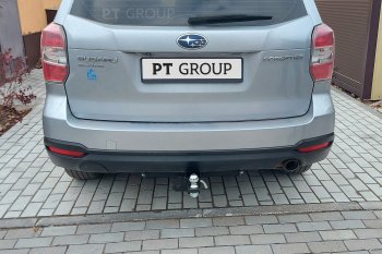 15 099 р. Фаркоп Petroil Tuning (съемный квадрат) Subaru Forester SJ дорестайлинг (2012-2016)  с доставкой в г. Керчь. Увеличить фотографию 6