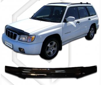 Дефлектор капота CA-Plastic Subaru Forester SF рестайлинг (2000-2002)