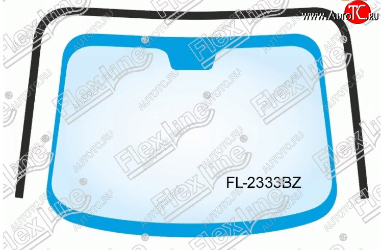 3 599 р. Молдинг лобового стекла FlexLine Subaru Forester SG дорестайлинг (2002-2005)  с доставкой в г. Керчь