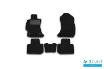 Текстильные коврики салона Klever Premium Subaru Forester SH (2008-2013) (Черные)