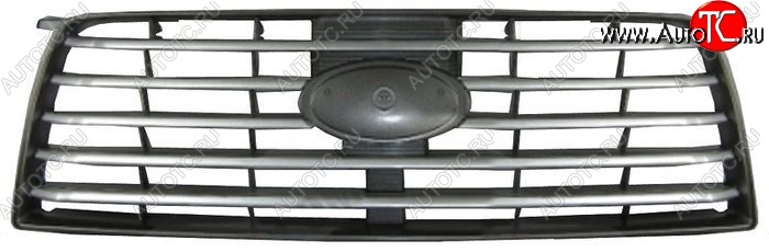 4 399 р. Решётка радиатора (рестайлинг) SAT  Subaru Forester  SG (2002-2005) дорестайлинг (Неокрашенная)  с доставкой в г. Керчь