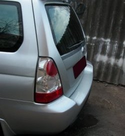 5 749 р. Спойлер CT Subaru Forester SG дорестайлинг (2002-2005) (Неокрашенный)  с доставкой в г. Керчь. Увеличить фотографию 2
