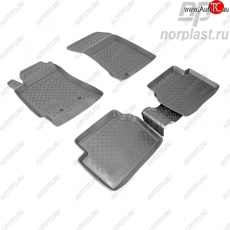 2 569 р. Комплект ковриков в салон Norplast Subaru Forester SG дорестайлинг (2002-2005)  с доставкой в г. Керчь